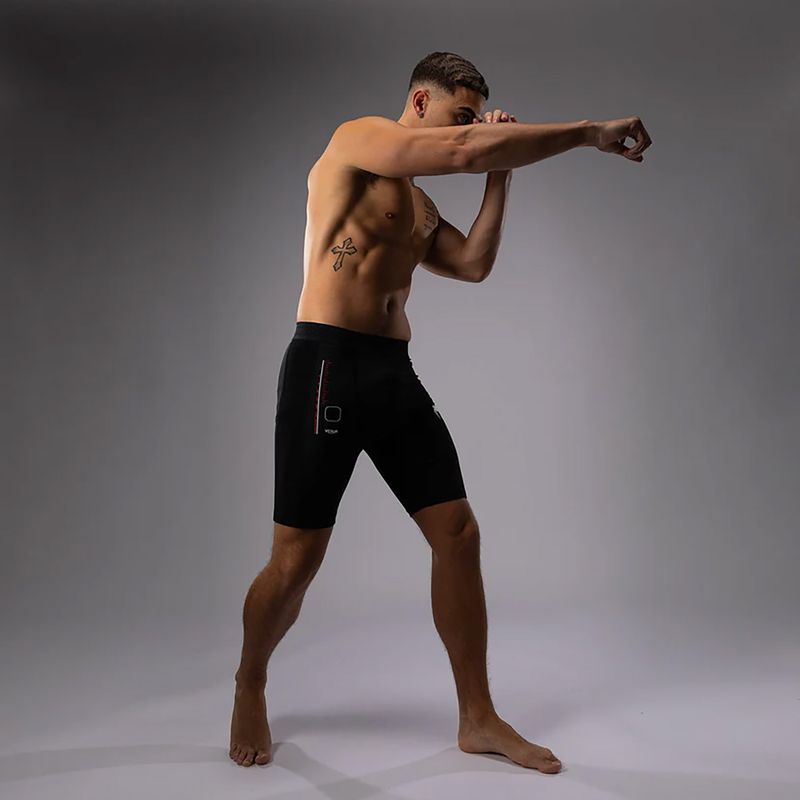 Шорти для тренувань чоловічі Venum Tactical XT Vale Tudo black/fire red 5