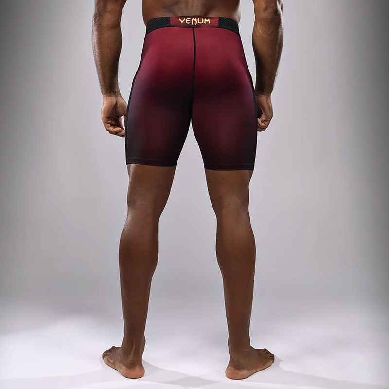 Шорти для тренувань чоловічі Venum Tactical XT Vale Tudo black/burgundy/gold 3