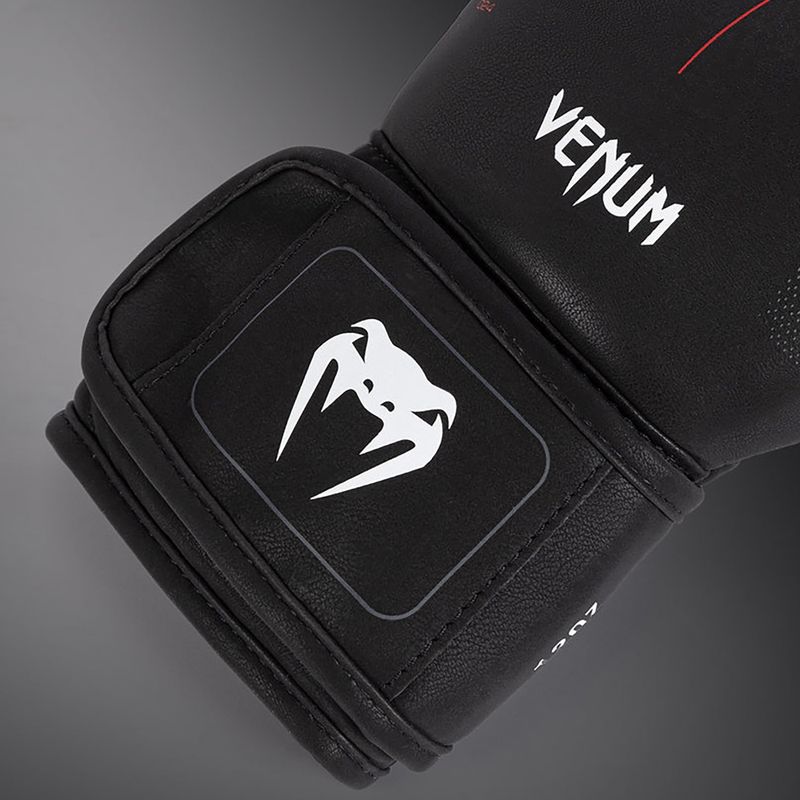 Рукавиці боксерські Venum Tactical XT black/fire red 7