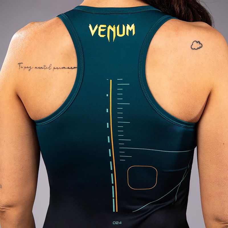 Футболка для тренувань жіноча Venum Tactical XT Dry Tech black/forest green 8
