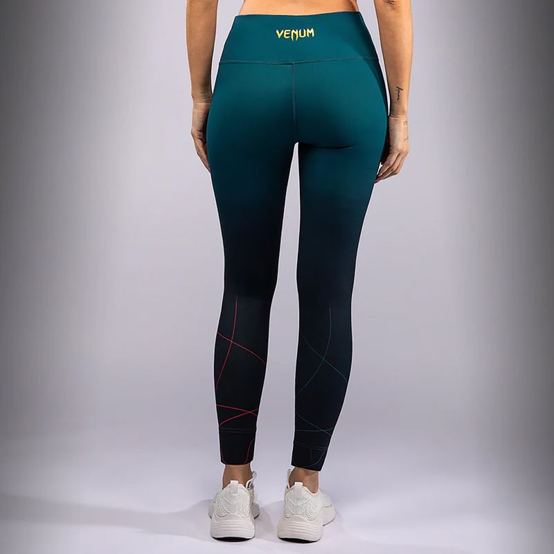 Легінси для тренувань жіночі Venum Tactical XT black/forest green 3