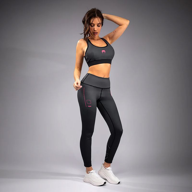 Легінси для тренувань жіночі Venum Tactical XT black/storm grey 4