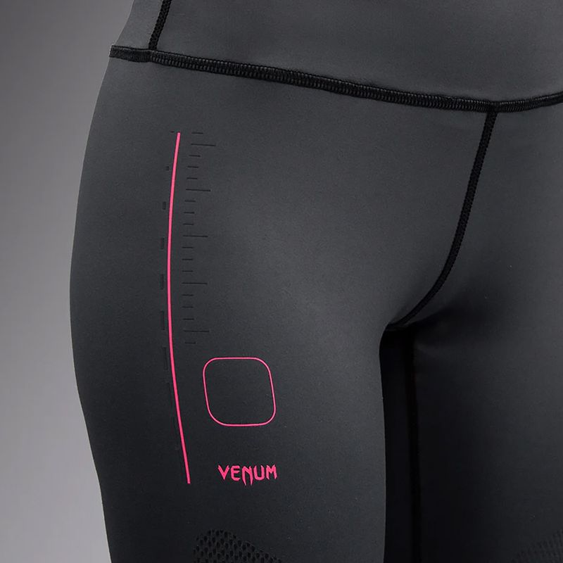 Легінси для тренувань жіночі Venum Tactical XT black/storm grey 8