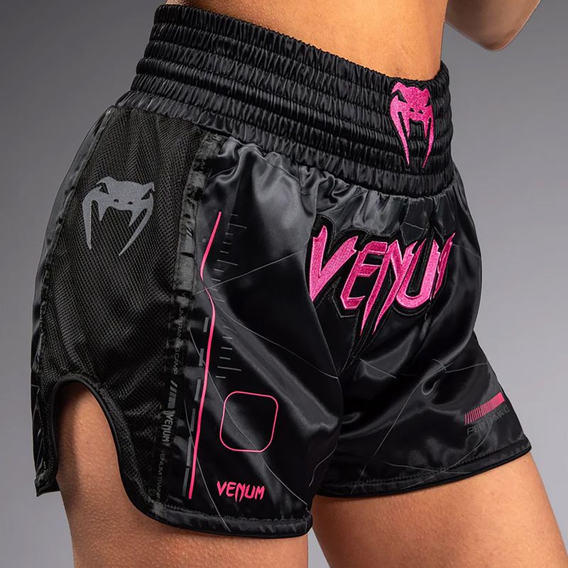 Шорти для тренувань чоловічі Venum Tactical XT Muay Thai black/storm grey 5