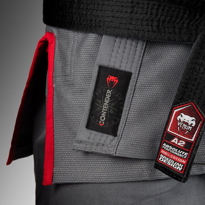 ГІ для бразильського джиу-джитсу Venum Contender 3.0 storm grey 6