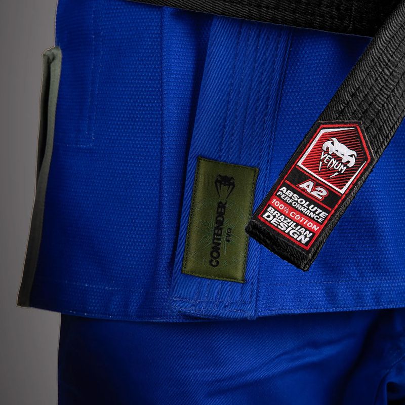 ГІ для бразильського джиу-джитсу Venum Contender Evo 2.0 royal blue 6