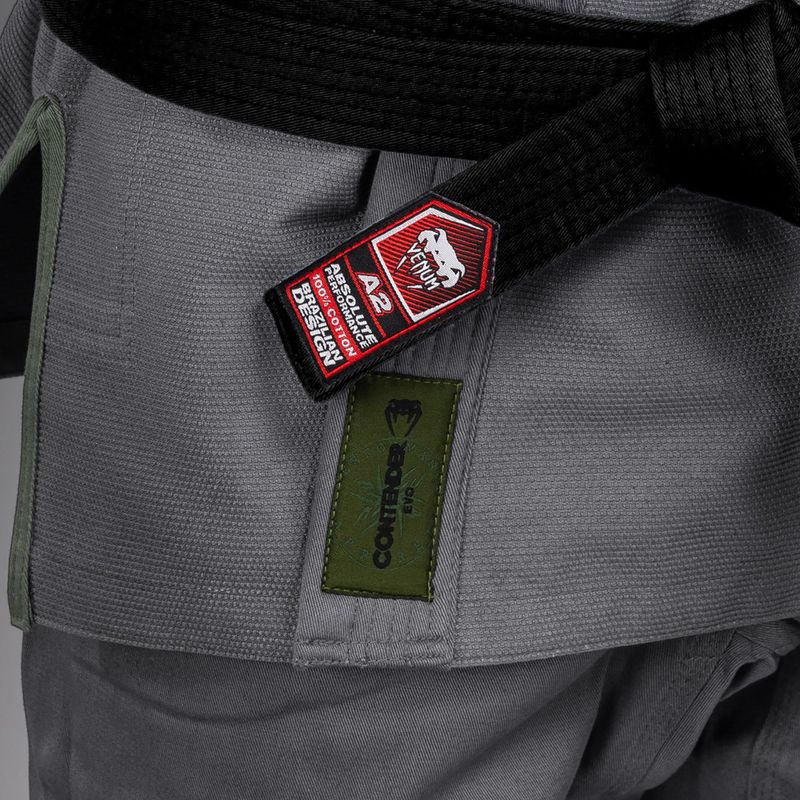 ГІ для бразильського джиу-джитсу Venum Contender Evo 2.0 storm grey 7