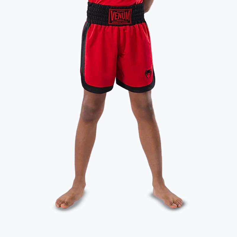 Шорти боксерські дитячі Venum Classic Jr cherry red
