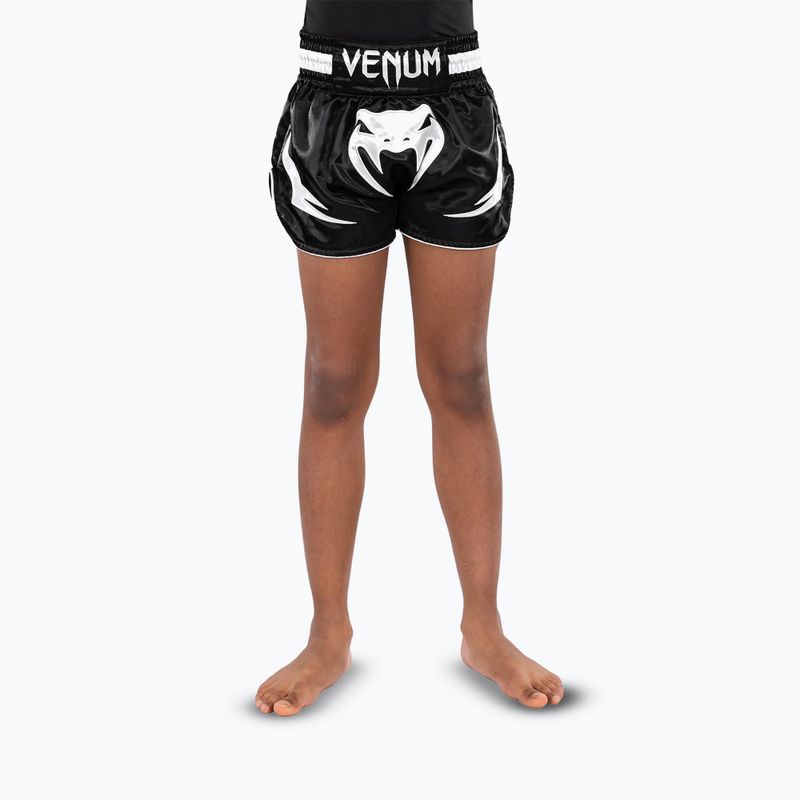 Дитячі тренувальні шорти Venum Inferno Muay Thai Jr чорні