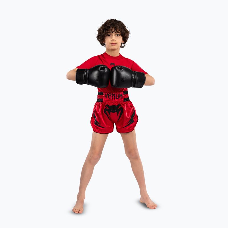 Дитячі тренувальні шорти Venum Inferno Muay Thai Jr червоні 2