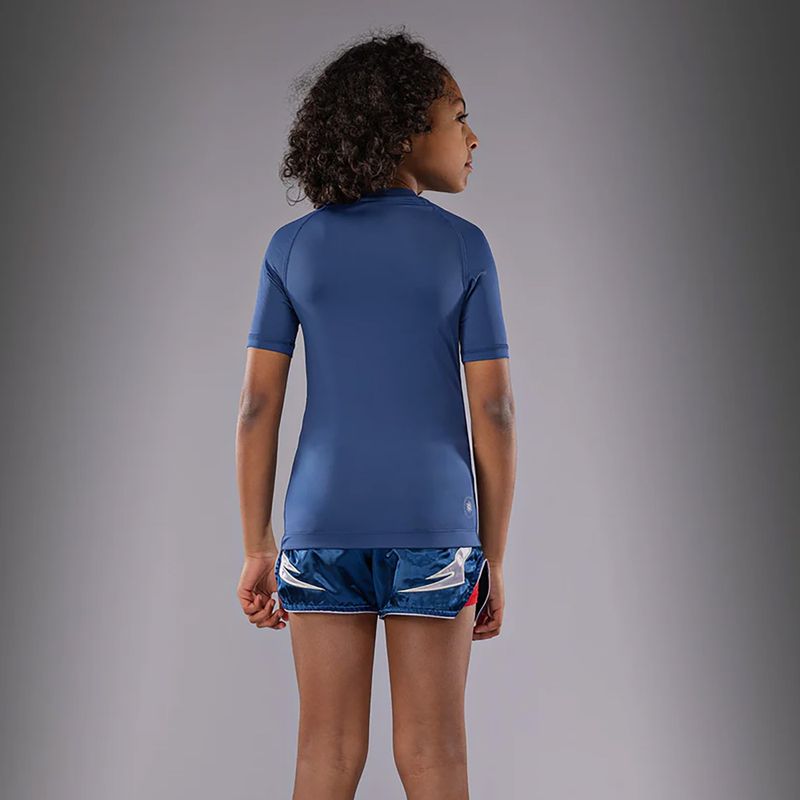 Футболка для тренувань дитяча Venum Contender Rashguards Jr royal blue 3