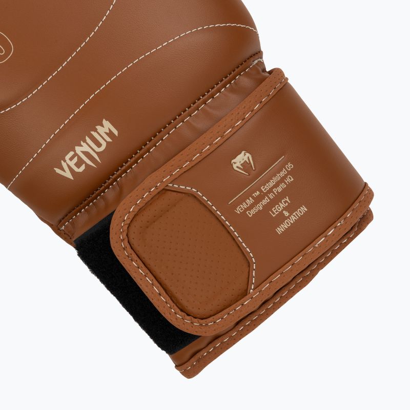 Рукавиці боксерські чоловічі Venum Impact Evo VENUM-05061-058 chocolate 6