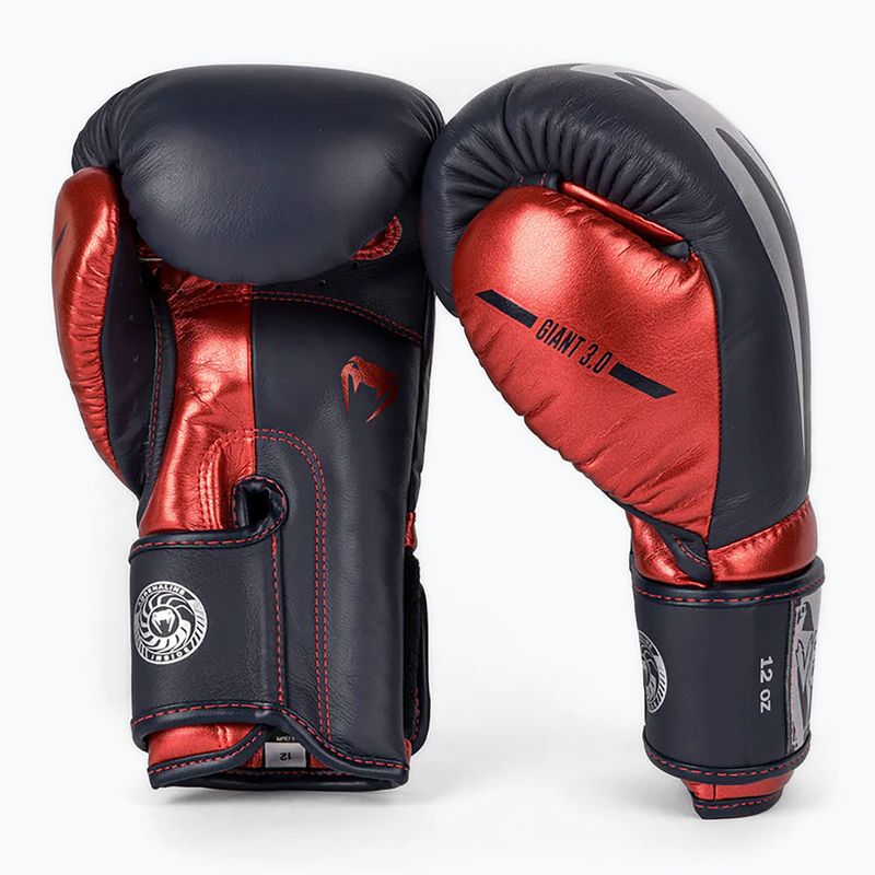 Боксерські рукавички Venum Giant 3.0 темно-сині/червоні