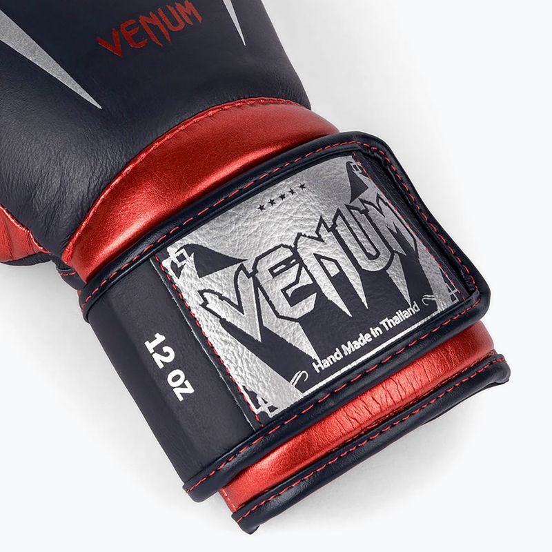 Боксерські рукавички Venum Giant 3.0 темно-сині/червоні 3
