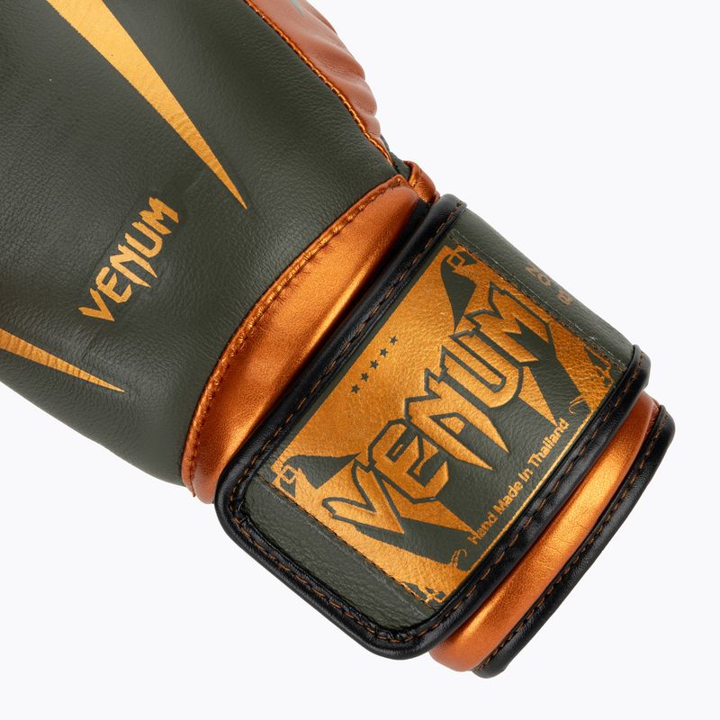 Боксерські рукавички Venum Giant 3.0 хакі/бронза 6