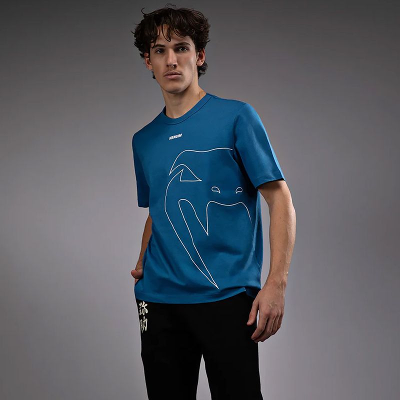 Футболка чоловіча Venum Giant Connect T-Shirt misty blue 3