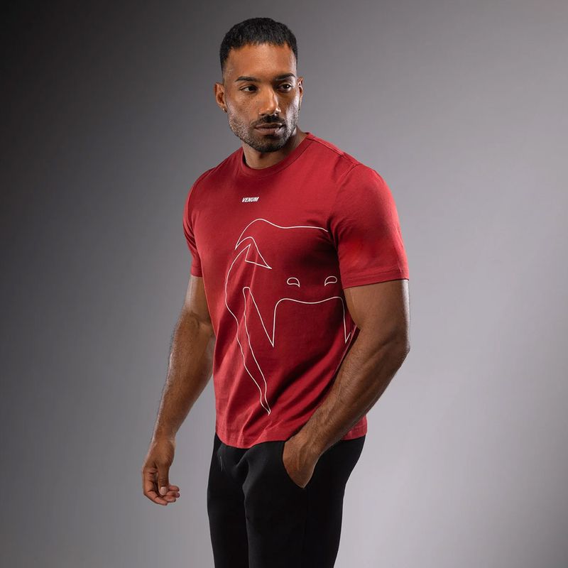Футболка чоловіча Venum Giant Connect T-Shirt carmin 3