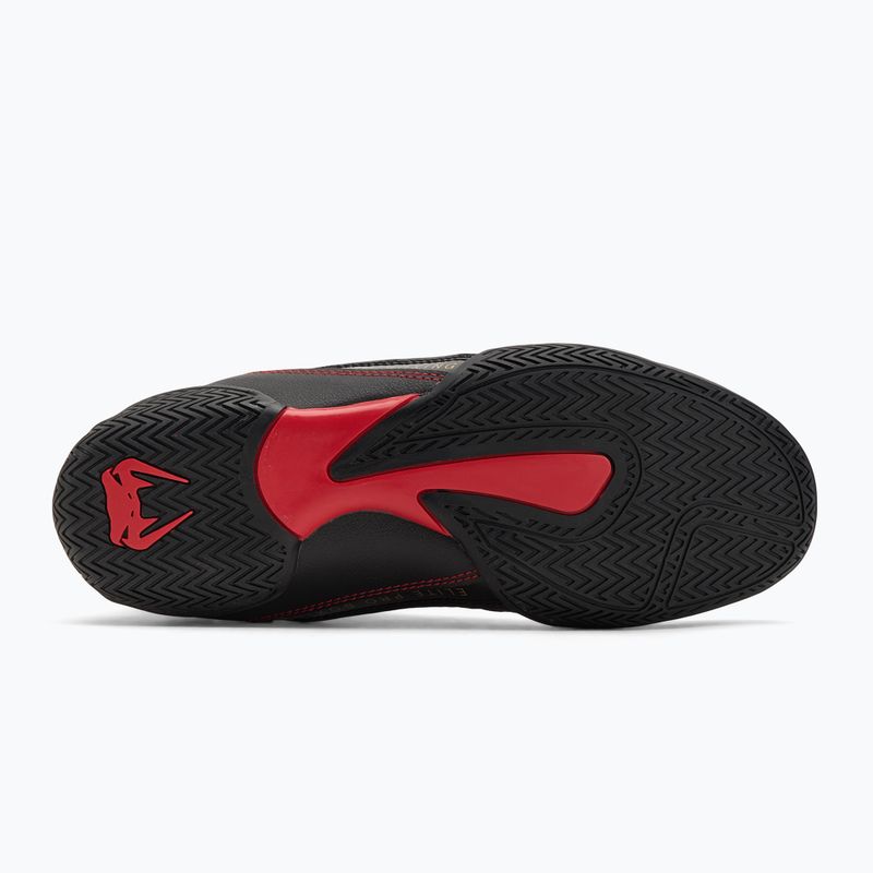 Кросівки боксерські Venum Elite Boxing stom grey/gold logo 4