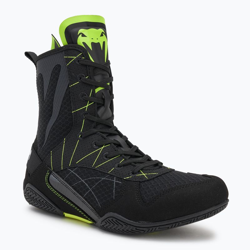 Кросівки боксерські чоловічі Venum Training Camp 4.0 Boxing black/neo green