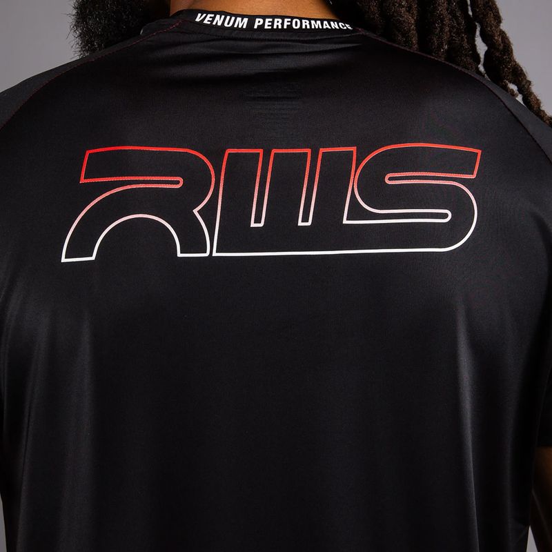 Футболка чоловіча Venum x RWS 2.0 Dry-Tech black/red 6