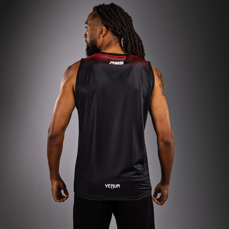 Футболка чоловіча Venum x RWS 2.0 Dry-Tech Tank Top black/red 2