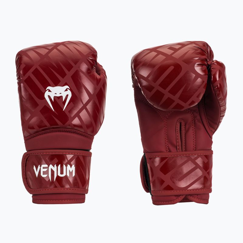 Рукавиці боксерські Venum Contender 1.5XT Boxing glossy burgundy