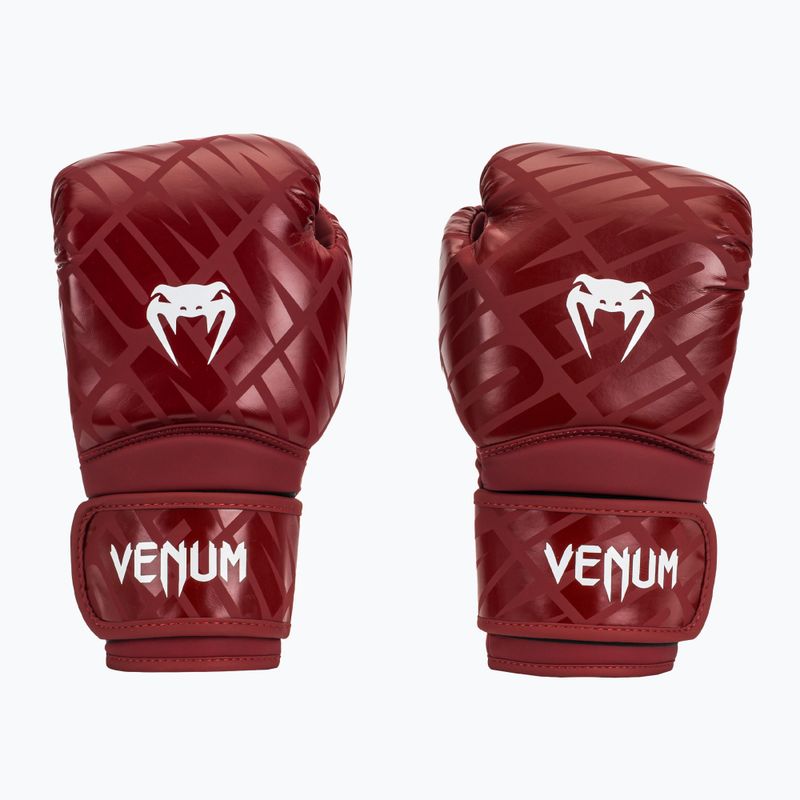 Рукавиці боксерські Venum Contender 1.5XT Boxing glossy burgundy 2