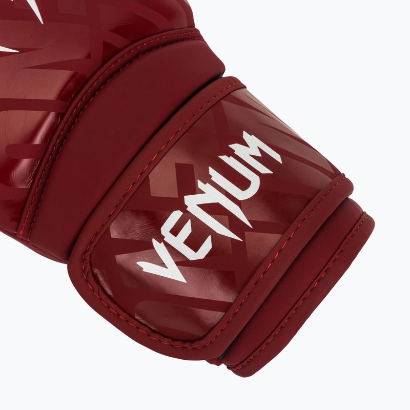 Рукавиці боксерські Venum Contender 1.5XT Boxing glossy burgundy 6