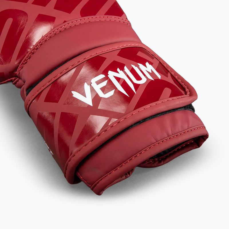 Рукавиці боксерські Venum Contender 1.5XT Boxing glossy burgundy 3