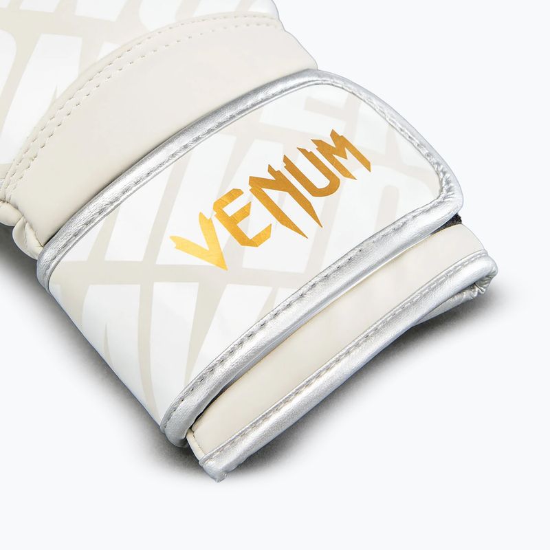 Рукавиці боксерські Venum Contender 1.5XT Boxing light beige/white cream 3