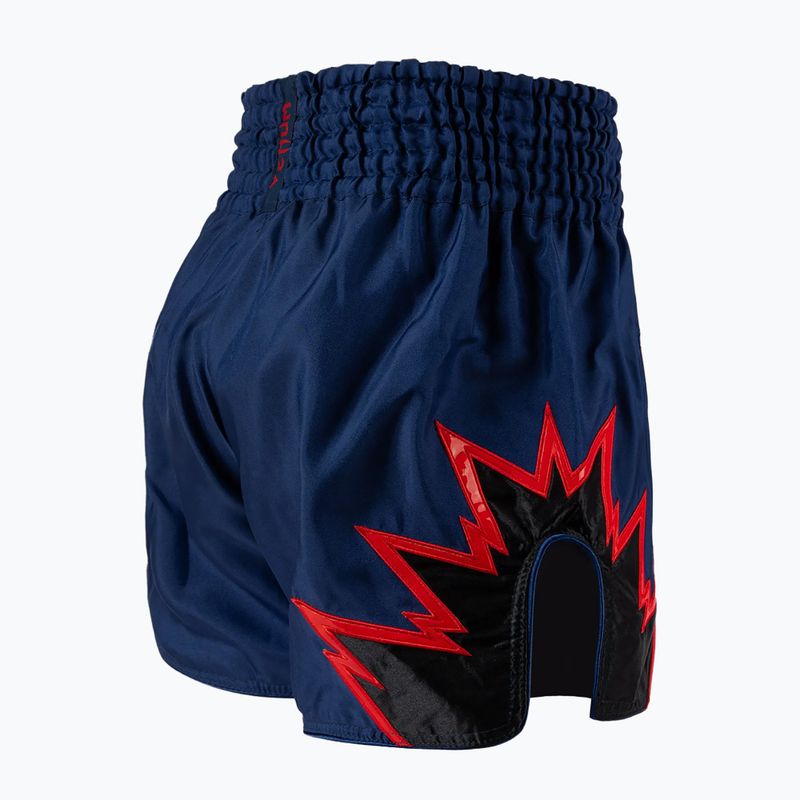 Шорти для тренувань чоловічі Venum Inferno Muay Thai royal blue/red/black 4
