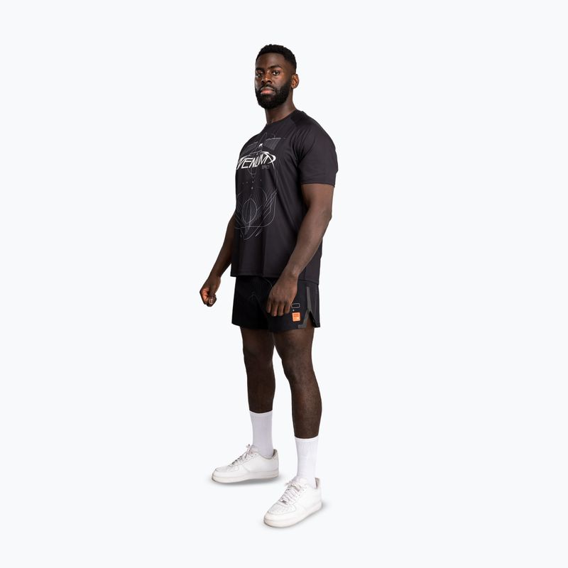 Футболка чоловіча Venum Eclipse Dry Tech black/ivory 2