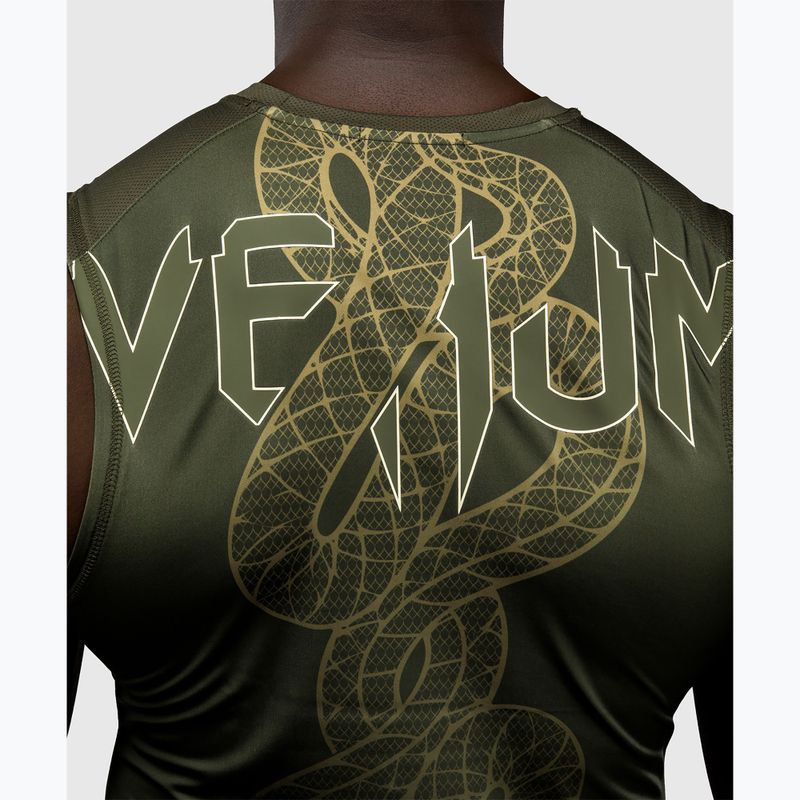 Рашгард чоловічий Venum Serpenti Rashguards Sleeveless kaki/bronze/ivory 6