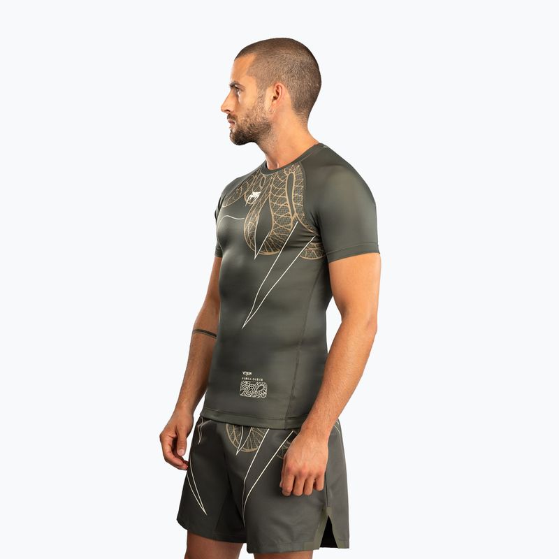 Рашгард чоловічий Venum Serpenti Rashguards kaki/bronze/ivory 4