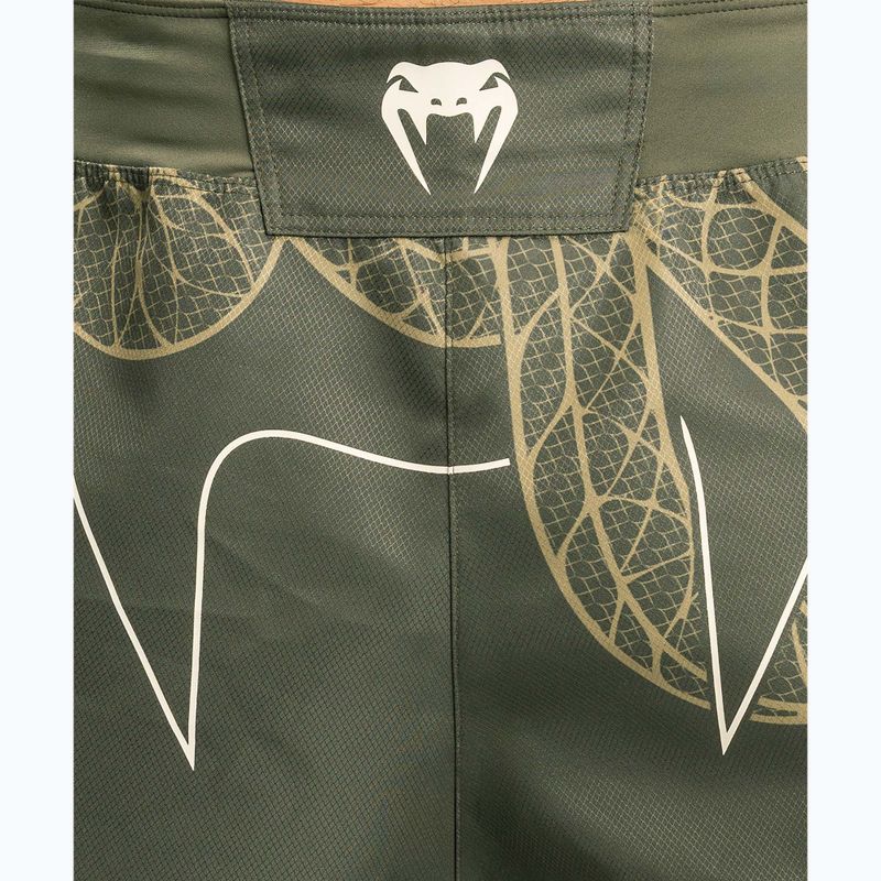 Шорти для тренувань чоловічі Venum Serpenti Fight khaki/bronze/ivory 7