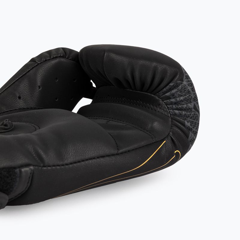 Рукавиці боксерські Venum Serpenti Boxing black/silver/gold 5