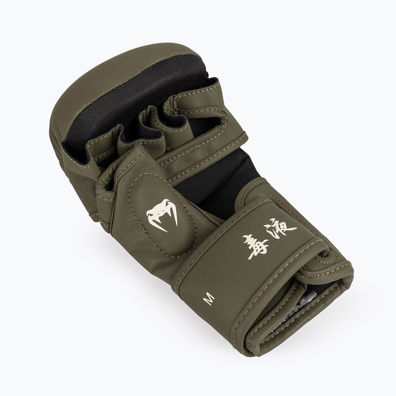 Рукавиці боксерські Venum Serpenti Sparring khaki/bronze/ivory 4