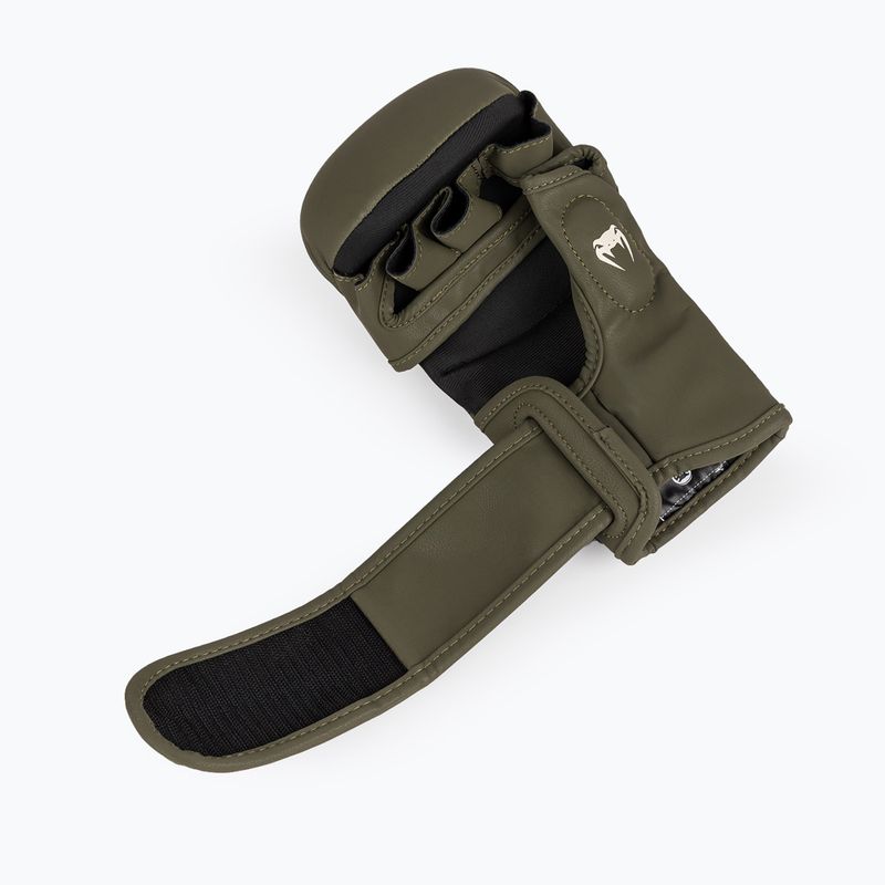 Рукавиці боксерські Venum Serpenti Sparring khaki/bronze/ivory 5