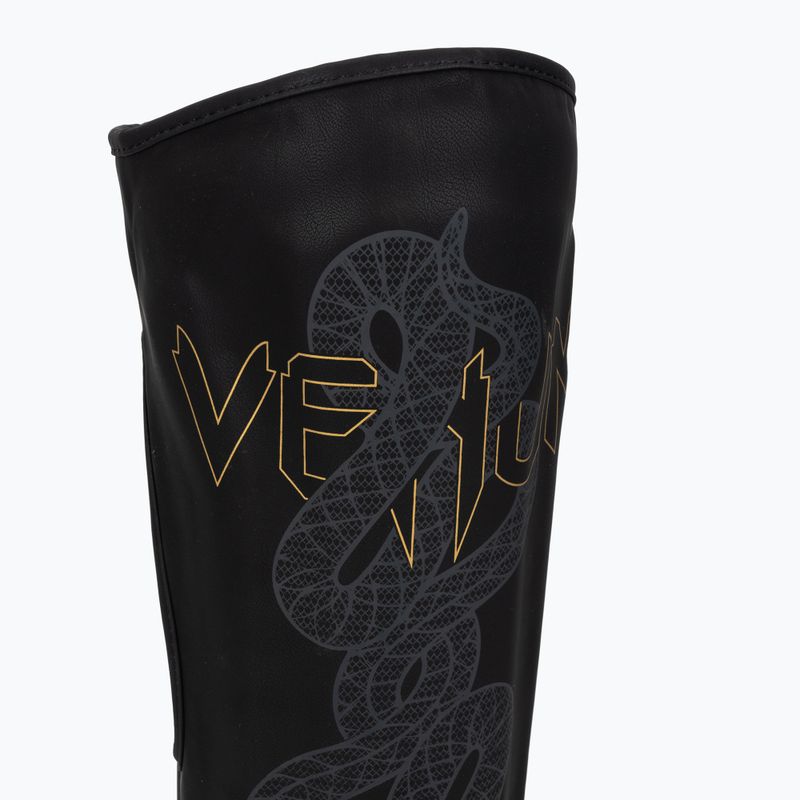 Захист для гомілок та стоп Venum Serpenti black/silver/gold 6