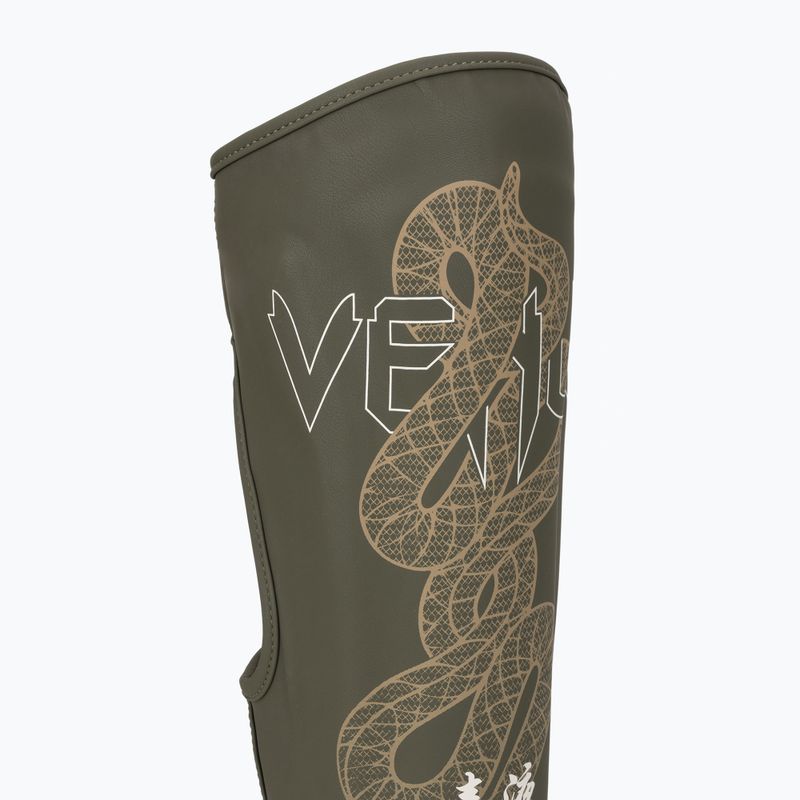 Захист для гомілок та стоп Venum Serpenti khaki/bronze/ivory 6