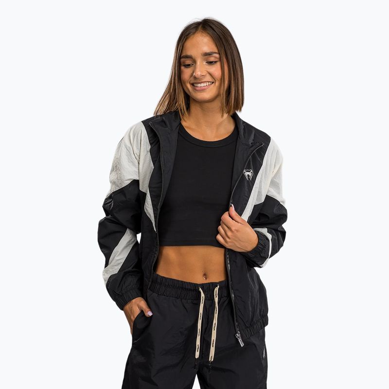 Куртка жіноча Venum Vectra Track black/white 5