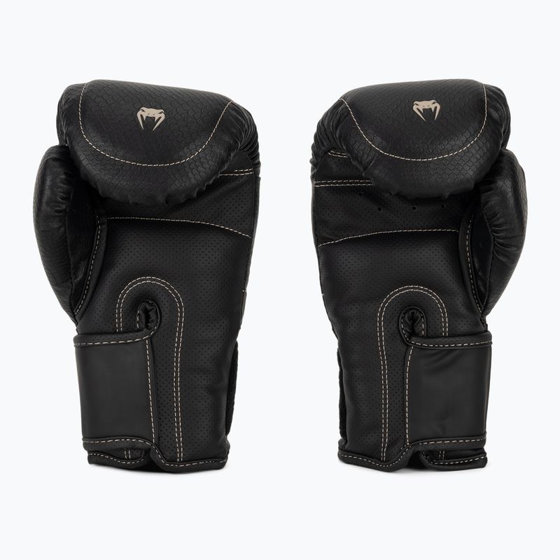 Рукавиці боксерські Venum Impact Evo Scales Boxing black 3
