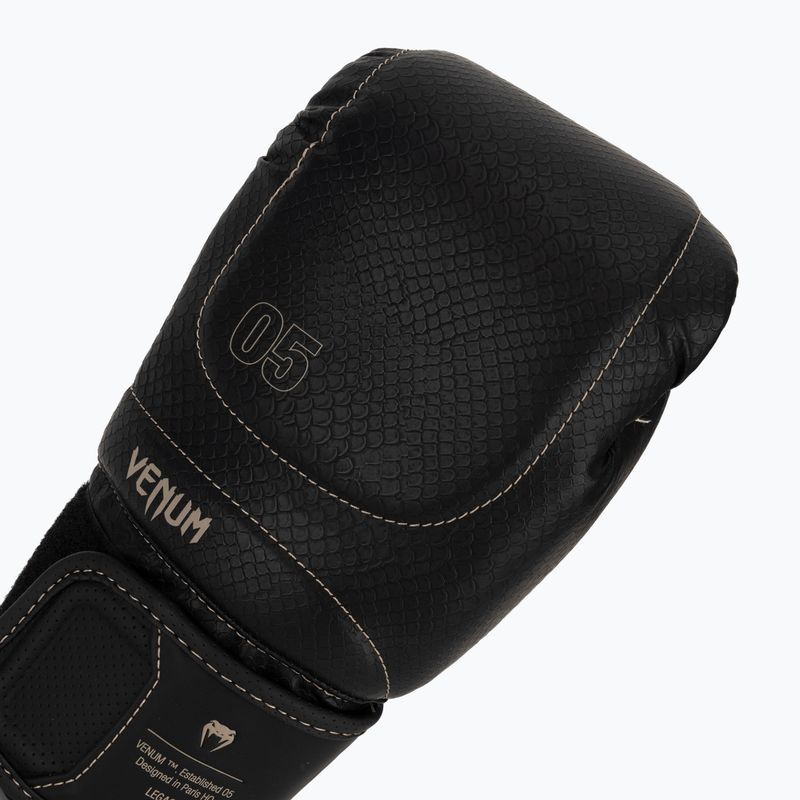 Рукавиці боксерські Venum Impact Evo Scales Boxing black 5