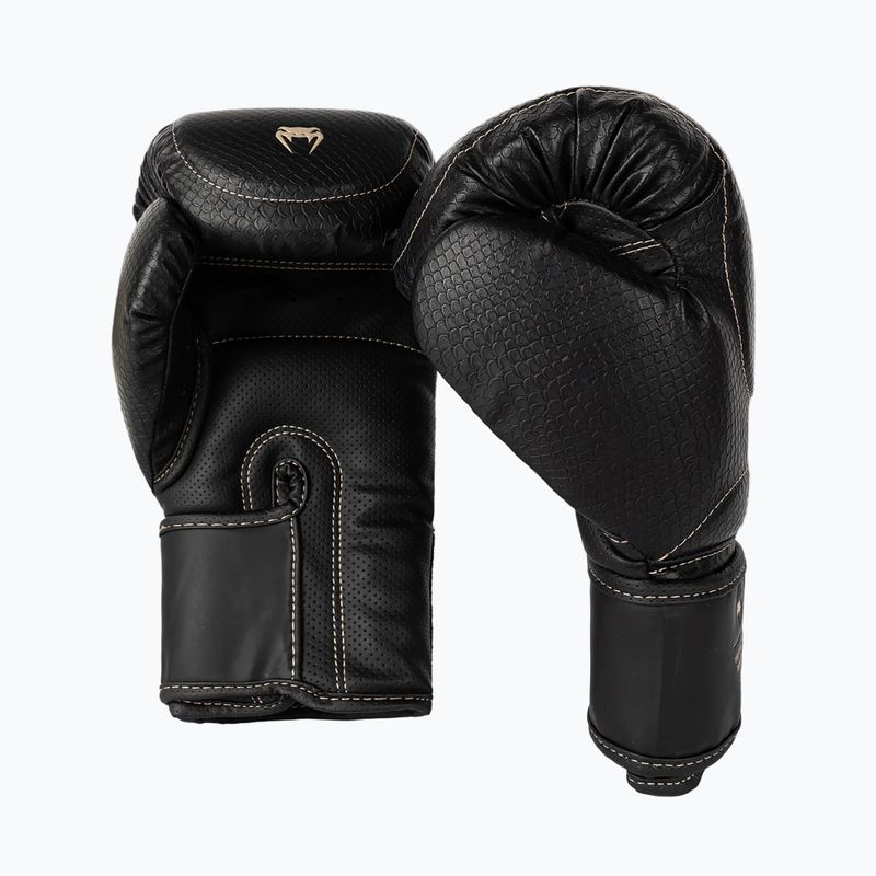 Рукавиці боксерські Venum Impact Evo Scales Boxing black 4