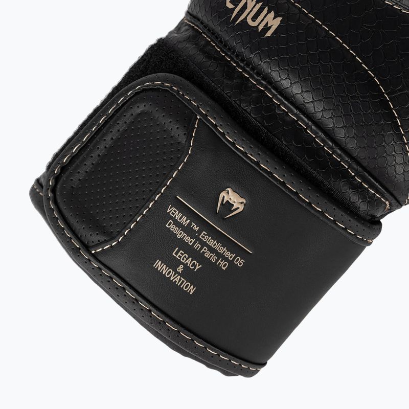 Боксерські рукавички Venum Impact Evo Scales Boxing black 7