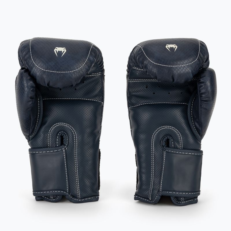 Рукавиці боксерські Venum Impact Evo Scales Boxing midnight blue 3