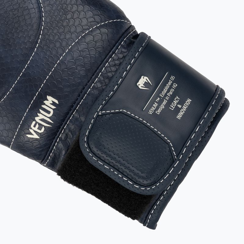 Рукавиці боксерські Venum Impact Evo Scales Boxing midnight blue 6