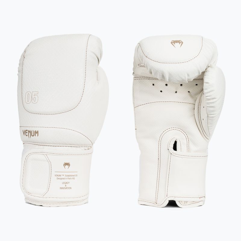 Рукавиці боксерські Venum Impact Evo Scales Boxing ivory
