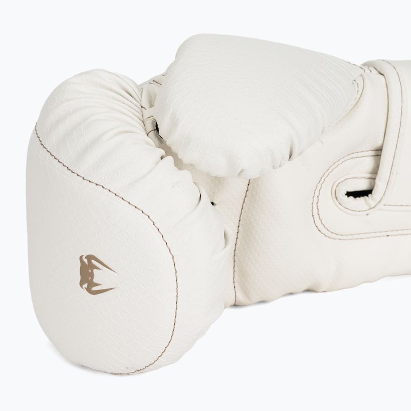 Рукавиці боксерські Venum Impact Evo Scales Boxing ivory 5