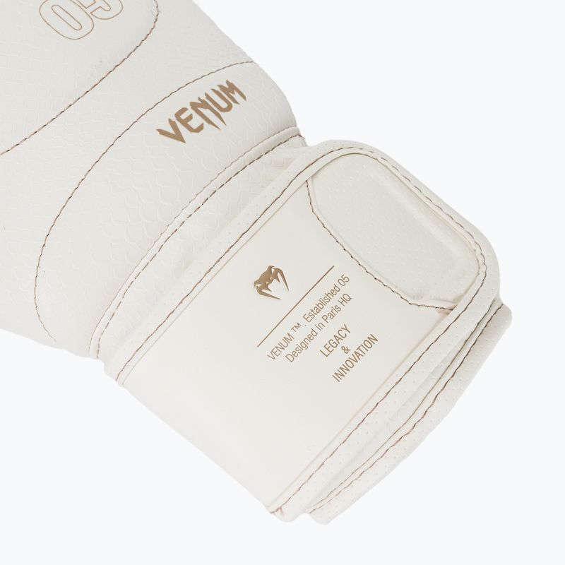 Рукавиці боксерські Venum Impact Evo Scales Boxing ivory 6